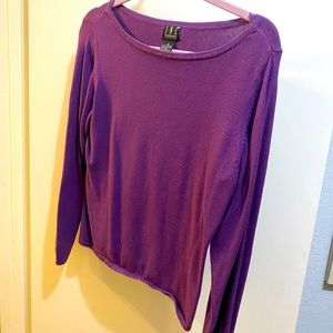 Purple sweater